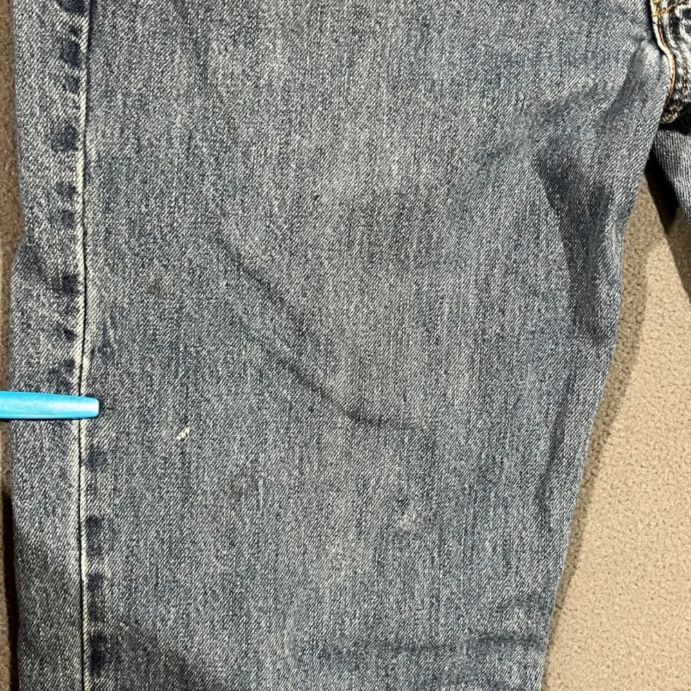 Levi's 550 Original Fit Work Grunge Jeans‎ Mens Blue Medium Wash Denim W34 L32
